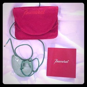 Authentic never worn Baccarat necklace